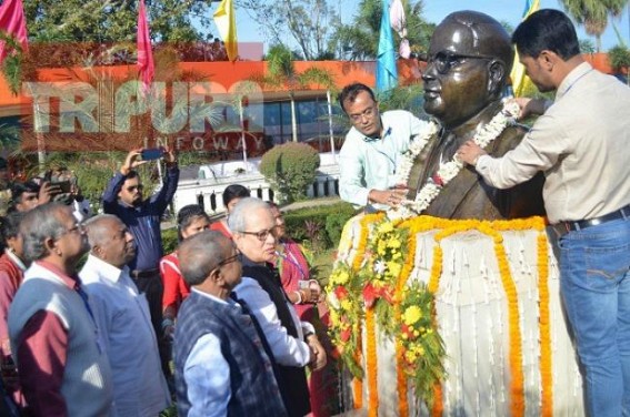 Tripura remembers Father of the Indian constitution Dr B R Ambedkar Tripura remembers Father of the Indian constitution Dr B R Ambedkar